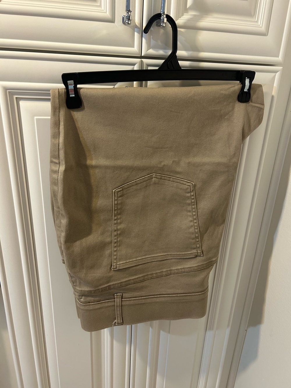 Terra & Sky Women's Tan Relaxed Pants capri
